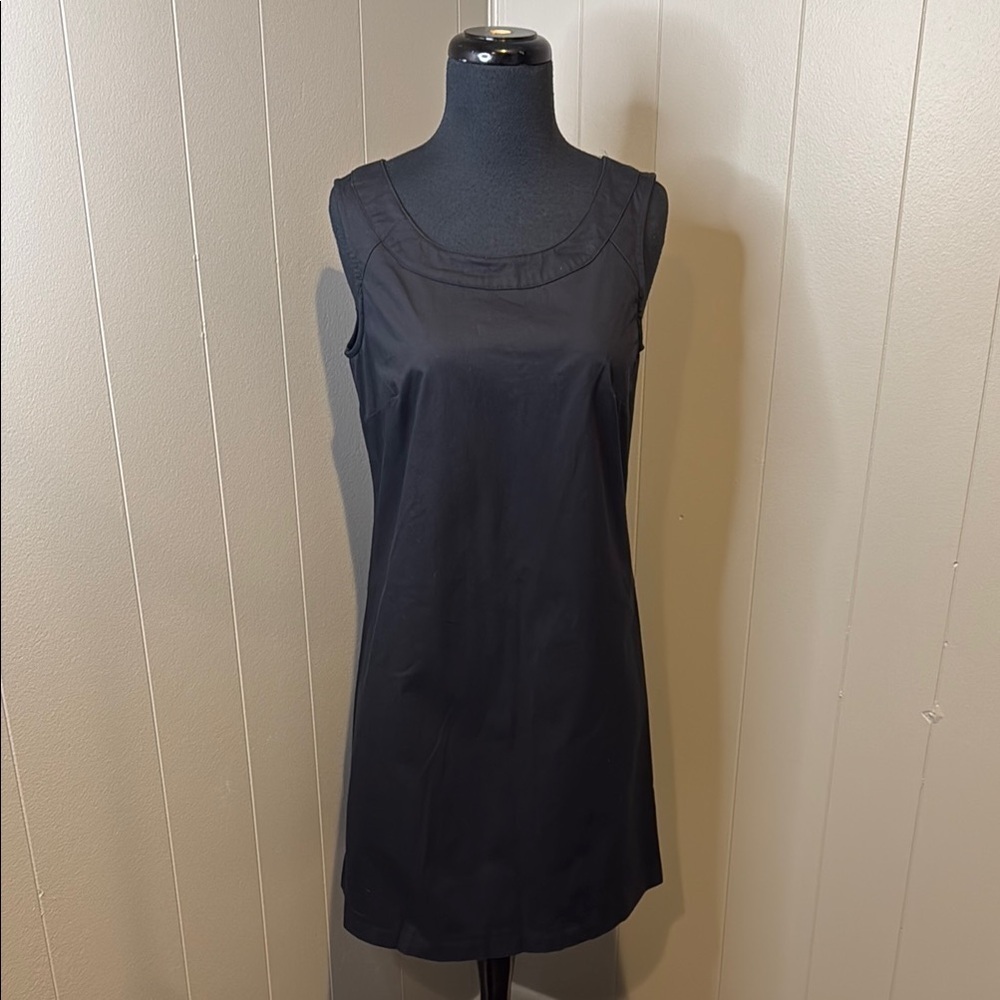 United Colors of Benetton Women’s A-Line Black Midi Dress